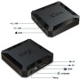 Reproductor multimedia Android 10.0/Caja de TV 4K, 2 GB RAM 16 GB ROM, Wifi de cuatro núcleos H313 de 64 bits, 4K FHD de Mou&Co