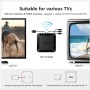 Reproductor multimedia Android 10.0/Caja de TV 4K, 2 GB RAM 16 GB ROM, Wifi de cuatro núcleos H313 de 64 bits, 4K FHD de Mou&Co
