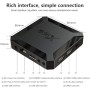 Reproductor multimedia Android 10.0/Caja de TV 4K, 2 GB RAM 16 GB ROM, Wifi de cuatro núcleos H313 de 64 bits, 4K FHD de Mou&Co