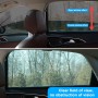 Joyblossom Parasol de Coche para Ventana Lateral Trasera, para Niños y Mascotas, Sombrilla Universal con protección UV,