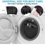 Joyblossom Parasol de Coche para Ventana Lateral Trasera, para Niños y Mascotas, Sombrilla Universal con protección UV,