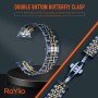 RoYiio Correa Acero Inoxidable para Apple Watch 38mm 40mm 41mm 42mm 44mm 45mm 46mm Ultra 1/2 49mm Correa de Metal para iWatch SE
