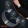 RoYiio Correa Acero Inoxidable para Apple Watch 38mm 40mm 41mm 42mm 44mm 45mm 46mm Ultra 1/2 49mm Correa de Metal para iWatch SE
