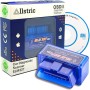 Allstric® Obd2 Diagnosis Coche Multimarca. ELM 327 Lector y Herramienta de Análisis y Diagnostico. Obd2 Bluetooth OBD Original