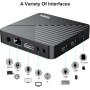 GREVA Android TV Box 13.0, Smart TV Box Android 4GB RAM 64GB ROM RK3528mini Quad-Core 64bit Cortex-A53 Chip, 8K Ultra HD