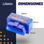 Allstric® Obd2 Diagnosis Coche Multimarca. ELM 327 Lector y Herramienta de Análisis y Diagnostico. Obd2 Bluetooth OBD Original