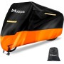 Maizjok Funda Moto Impermeable, Cubierta Moto Exterior Interior 210D Poliéster Capa Protector Lluvia y UV para Cubre Scooter