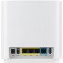 ASUS ZenWifi XT8 - Sistema Wi-Fi 6 Mesh Tri-Banda AX6600, Pack de 2 (Cobertura de más 510m2, AiProtection TrendMicro, 1 puerto