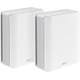 ASUS ZenWifi XT8 - Sistema Wi-Fi 6 Mesh Tri-Banda AX6600, Pack de 2 (Cobertura de más 510m2, AiProtection TrendMicro, 1 puerto
