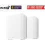 ASUS ZenWifi XT8 - Sistema Wi-Fi 6 Mesh Tri-Banda AX6600, Pack de 2 (Cobertura de más 510m2, AiProtection TrendMicro, 1 puerto