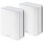 ASUS ZenWifi XT8 - Sistema Wi-Fi 6 Mesh Tri-Banda AX6600, Pack de 2 (Cobertura de más 510m2, AiProtection TrendMicro, 1 puerto
