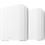 ASUS ZenWifi XT8 - Sistema Wi-Fi 6 Mesh Tri-Banda AX6600, Pack de 2 (Cobertura de más 510m2, AiProtection TrendMicro, 1 puerto