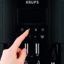Krups Máquina de café Essential, molinillo de granos, cafetera espresso, pantalla LCD, limpieza automática, boquilla de vapor