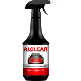 ALCLEAR 721FR Limpiador de llantas, sin ácido, con indicador de color, para llantas de aluminio pintadas y mates, llantas de