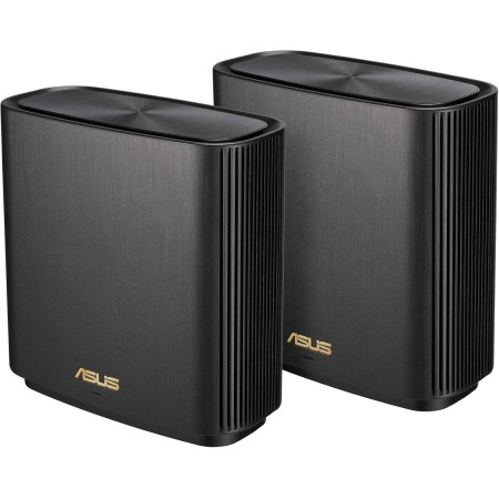 ASUS ZenWifi XT8 - Sistema Wi-Fi 6 Mesh Tri-Banda AX6600, Pack de 2 (Cobertura de más 510m2, AiProtection TrendMicro, 1 puerto