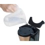 Bestron Cafetera con Jarra Termo, 8 Tazas, 900 W, Acero Inoxidable en Color Cobre