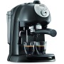 De'longhi EC201.CD.B - Cafetera de bomba tradicional (15 bar de presión, 2 tazas, café molido o filtros monodosis) negro