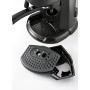 De'longhi EC201.CD.B - Cafetera de bomba tradicional (15 bar de presión, 2 tazas, café molido o filtros monodosis) negro