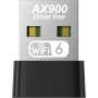 Adaptador WiFi USB 3.0, AC900 Dongle WiFi 6 de Tres Bandas 5GHz/2.4GHz con Antena de Alta Ganancia, Compatible con Windows
