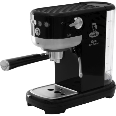 Cafetera Espresso Gala Slender 1350W – 20 Bares de Presión, Depósito 1.3L, Café Molido y Monodosis, Boquilla Vaporizadora,