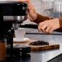 Cafetera Espresso Gala Slender 1350W – 20 Bares de Presión, Depósito 1.3L, Café Molido y Monodosis, Boquilla Vaporizadora,