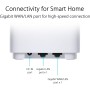 ASUS ZenFiWi XD5 1 Pack - Sistema WiFi 6 Mesh para Toda la casa AX3000 (Cobertura de hasta 464 m2 / más de 5 Habitaciones,