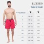 Ladeheid Bañador Hombre Natación Secado Rápido con Forro Interior de Malla, Pantalón Corto Deportivo con Bolsillos, Cintura