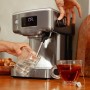 Cecotec Cafetera Express Barista Power Espresso 20 Barista Mini. 1465 W, 20 Bares, Manometro y ThermoblocK, Vaporizador