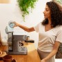 Cecotec Cafetera Express Barista Power Espresso 20 Barista Mini. 1465 W, 20 Bares, Manometro y ThermoblocK, Vaporizador
