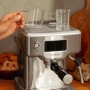 Cecotec Cafetera Express Barista Power Espresso 20 Barista Mini. 1465 W, 20 Bares, Manometro y ThermoblocK, Vaporizador