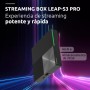 STRONG Leap-S3 Pro TV Streaming Box 4K UHD Google TV con Puerto Ethernet, Android 12, 4GB RAM + 32GB Almacenamiento, Wi-Fi 6,