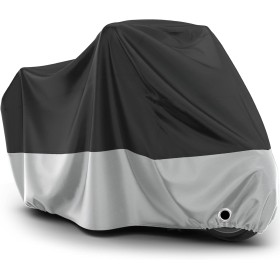 Favoto Funda para Moto Cubierta de Moto Oxford Impermeable Protectora a Prueba de Sol Lluvia Polvo Viento Nieve Excremento de