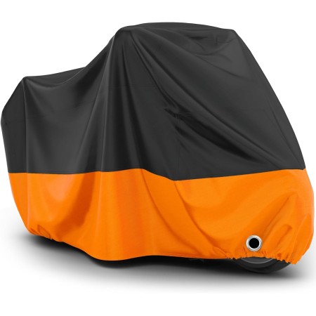 Favoto Funda para Moto Cubierta de Moto Oxford Impermeable Protectora a Prueba de Sol Lluvia Polvo Viento Nieve Excremento de