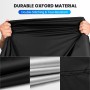 Favoto Funda para Moto Cubierta de Moto Oxford Impermeable Protectora a Prueba de Sol Lluvia Polvo Viento Nieve Excremento de