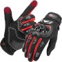 KEMIMOTO Guantes Moto Verano, Resistencia al Impacto, Deportivos Protectores y Transpirables Hombres y Mujeres, Palma