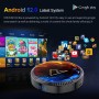 Android 12.0 TV Box, VONTAR H1 Android TV Box Allwinner H618 Quad Core 4GB RAM 64GB ROM Soporte 2.4Ghz/5.0Ghz WiFi BT5.0 10/100M