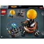 LEGO Technic Planeta Tierra y Luna en Órbita Juguete de Astronomía y Sistema Solar, Regalo del Espacio para Niños y Niñas de 10