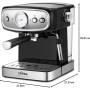 Ufesa CE7244 Brescia Cafetera Expresso y Capuccino, Vaporizador Orientable, 20 Bares, 2 Modos: Café Molido o Monodosis, Depósito