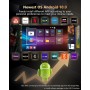 Android TV Box 10.0, 2GB RAM, 16GB ROM, caja de TV 6K, procesador H616, soporta Wi-FI 2.4G/5G, Bluetooth 5.0 y Ethernet 10/100M