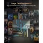 Android TV Box 10.0, 2GB RAM, 16GB ROM, caja de TV 6K, procesador H616, soporta Wi-FI 2.4G/5G, Bluetooth 5.0 y Ethernet 10/100M