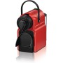 Nespresso Krups Inissia XN1005 - Cafetera monodosis de cápsulas Nespresso, 19 bares, apagado automático, color rojo