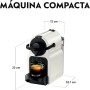 Nespresso Krups Inissia XN1005 - Cafetera monodosis de cápsulas Nespresso, 19 bares, apagado automático, color rojo
