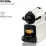 Nespresso Krups Inissia XN1005 - Cafetera monodosis de cápsulas Nespresso, 19 bares, apagado automático, color rojo