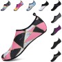 SAGUARO Zapatos de Agua Hombre Mujer Zapatos de Playa Escarpines Verano Secado Rápido Calcetines Natación Calzado Surf Acuàticos
