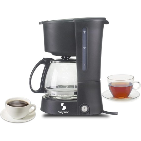 BEPER Cafetera Americana BEPER BC.060 Color Negro, 6 Tazas, de Goteo