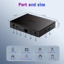 Android TV Box 11.0, 4GB RAM 64GB ROM TV Box, S905W2 Quad-Core, Support 2.4G/5G Dual WiFi, Bluetooth 5.0, 100M Ethernet Ultral