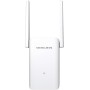 MERCUSYS ME80X - Amplificador WLAN Wi-Fi 6, repetidor AX3000 Dual Band (574 Mbps a 2,4 GHz, 2402 Mbps a 5 GHz), Puerto Gigabit,