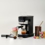 Tristar Máquina de Espresso 2 tazas a la vez | Apta para cápsulas de Nespresso y café molido | Calienta tazas | Apto para