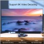 Android 13.0 TV Box,X88 Pro 13 Acrylic 4GB RAM 64GB ROM RK3528 Quad-Core WiFi6 Dual Band 2.4G/5.8G BT5.0 8K HDR10+ Ultra HD
