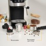 Tristar Máquina de Espresso 2 tazas a la vez | Apta para cápsulas de Nespresso y café molido | Calienta tazas | Apto para